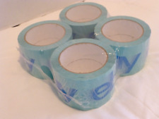 eBay Blue 3 inch Tape New Lot of 4 rolls