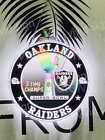 Oakland Raiders 3 Time Champs 3D LED 16