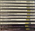 12 CD TELARC LOT 10 Titles Rossini Bach Kunzel Dvorak Brahms Classical