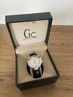 Guess Collection GC8000 Men’s Quartz Date Watch Leather And Steel Tone Circa2000