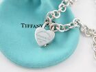 Tiffany & Co Silver Return to Tiffany Blue Enamel Heart Necklace!!