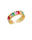 Stainless Steel Ring for Women Gold Color Classic ring woman multicolor ring