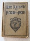 home taxidermy for pleasure and profit
