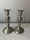 ROYAL HOLLAND PEWTER CANDLESTICKS-SET OF 2- MADE IN HOLLAND 7
