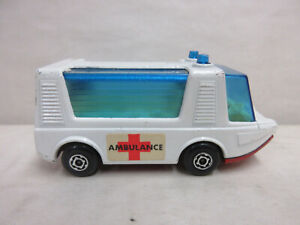 Vintage Matchbox Superfast #46 Stretcha Fetcha Ambulance Lesney Diecast Toy Car