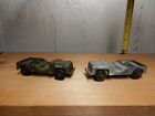 Vintage 1950's Tootsie Toy Diecast Military Army Jeeps