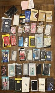 Wholesale Lot Of 42 Pieces Android Cases & Glass For Samsung/Motorola/Google