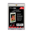 Box (25) Ultra Pro One Touch Magnetic VINTAGE Card Storage Holders UV Safe 35pt.