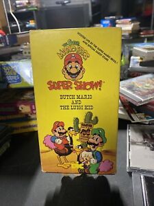 THE SUPER MARIO BROS SUPER SHOW-Butch Mario And The Luigi Kid VHS