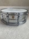 60s 1964 Keystone Badge Ludwig 14” x 5” Supraphonic Snare Drum - Canopus Wires