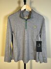 New ListingForay Golf NEW $135 Masters Tournament Gray 1/4 Zip Layer Pullover Sweater Sz L