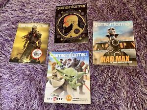 Bundle of 4 Game Informer Magazines-  April, June, Oct 2015 and Aug 2016 Edition