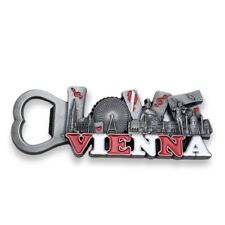 Vienna Austria Bottle Beer Cap Opener Fridge Magnet Travel Tourist Souvenir Gift