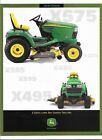 Original John Deere X Series Lawn Garden Tractors Sales Brochure DKE029006 01/09