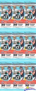(12) 2017 Donruss Football Factory Sealed Jumbo Fat Pack-360 Card! MAHOMES RC YR