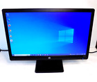 HP W2072a 20 Inch LED Computer Monitor 1600 x 900 With VGA Cable & Power Cord