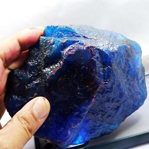 Natural A+ Quality Earth Mined 840 Ct Uncut Shape Blue Tanzanite Gemstone Rough