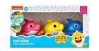 SILICONE FIN Baby Shark Water Activated Sing & Swim Bath Toys New Version