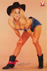 POSTER : PLAYBOY - PAM ANDERSON - SEXY COWGIRL - FREE SHIPPING ! #2749