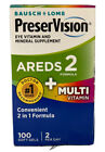 PreserVision AREDS 2  Formula + Multivitamin - 100 Softgels