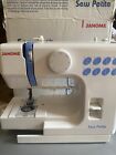Janome Sewing Machine Model Sew Petite Portable Tested W/box