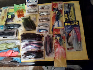 Assorted Fresh and Saltwater Fishing baits