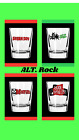 Alternative Rock Band Shot Glass/Gift Box Set