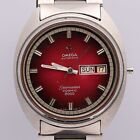 Omega Seamaster Cosmic 2000 AT Red Men's Automatic Wristwatch Arm 17cm .