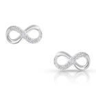 Montana Silversmiths Silver Shine Infinity - Accessories Jewelry Earrings - E...
