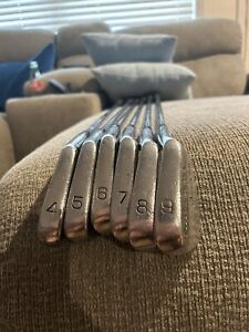 ￼ Mizuno Mp29  golf iron set used ONLY 4-9.  Please Note That 7-9 Need Regripped