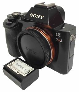SONY a7R Alpha ILCE-7R Mirrorelss SLR Camera Body - Shutter Count 45754