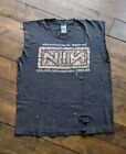 Vintage 1994 NIN Nine Inch Nails Downward Spiral Sleeveless T Shirt XL