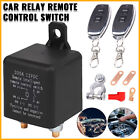 Car Battery Disconnect Cut Off Isolator Master Switch W/ Wireless Remote Control