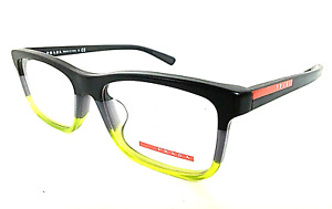 New PRADA Sport Black Lime  55mm Men's Eyeglasses Frame