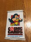 1991 DC COSMIC IMPEL Trading Card SEALED Pack Fresh From Box! VARIANT B. WRAPPER