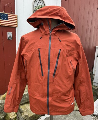 Flylow Lab Coat Versatile Rain Ski/Snowboard Jacket Rust Size M QUALITY Preowned