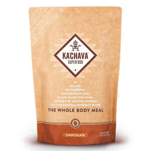 Ka'Chava Kachava Superfood Plant-Based Protein Powder Chocolate 32.8 oz Exp 4/24