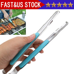 Korean BBQ Stainless Steel Tongs Light Weight BBQ Seafood Bread Multi Purpose