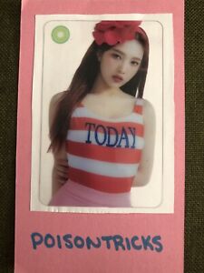 JOY Red Velvet SUMMER MAGIC LIMITED transparent photocard Official - Wendy Irene