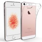 For APPLE IPHONE 5 / 5 S SHOCKPROOF TPU CLEAR CASE SOFT SILICONE BACK SLIM COVER