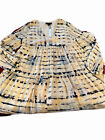 NEW V Neck Babydoll Dress Long Peasant Sleeve Tie Dye Rayon Polyester SANCTUARY