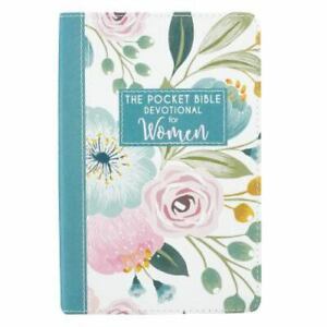 Pocket Bible Devotional for Women - Leather Bound By Christian Art Gifts - GOOD