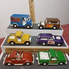 Lot of 6- 1970s TOOTSIETOY VW, Off Road Truck, Jeep, Result Bus, Vega Swat Panel
