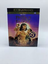 The Prince Of Egypt (4K/Blu-ray, 2023) Val Kilmer Ralph Fiennes SEALED W/ SLIP