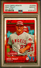 2015 Topps Update # US364 Mike Trout PSA 10 GEM-MT Los Angeles Angels