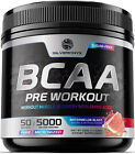 BCAA Powder - Sugar Free, Watermelon Post Workout Muscle Recovery & Hydration