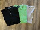Polo by Ralph Lauren Polo Shirts And Pocket Tee Men's Size L Large Lot Of 3