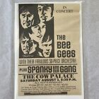 1968 THE BEE GEES ,SPANKY and OUR GANG, The Cow Palace S.F. , Concert Ad