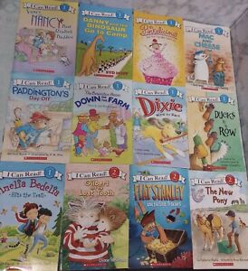 I Can Read Childrens Books Lot Of 12  (9 Level 1 And 3 Level 2) Paperback