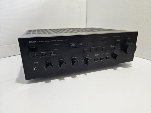 Yamaha A-720 Natural Sound Stereo Amplifier - Tested and Sounds Great! See Video